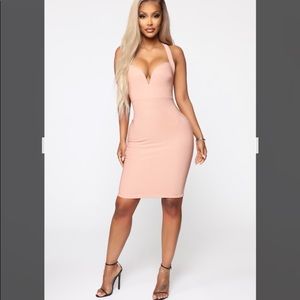 Back In The Mix Crossback Mini Dress Mauve Small